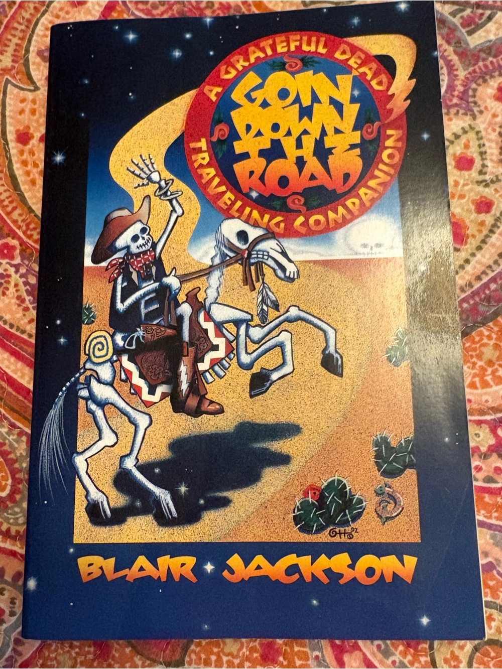 Rare Grateful Dead Goin' Down the Road Book Blair Jackson 1992 Vintage EUC